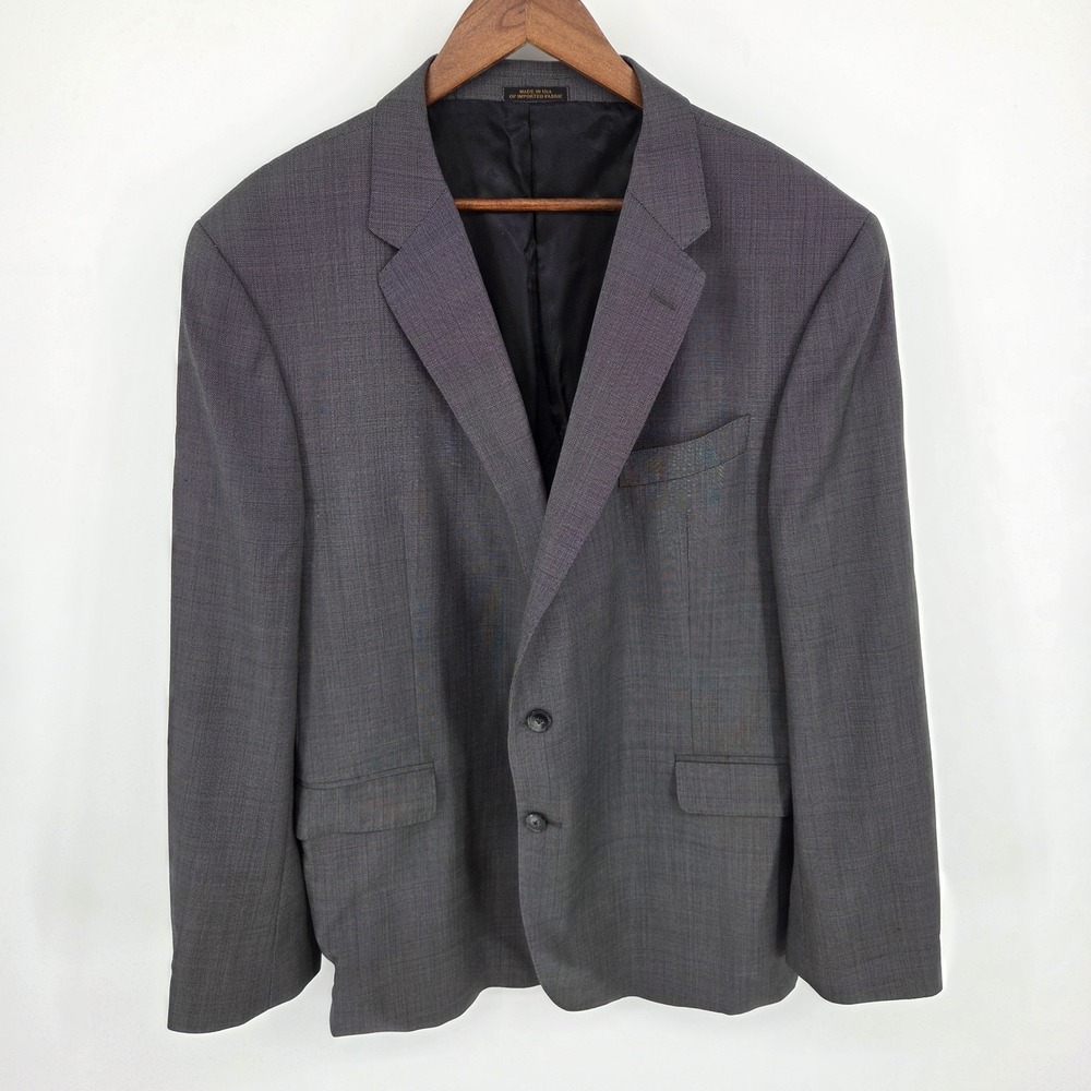 Jos A Bank Reserve Blazer Mens 44 Short Wool Reda Super 110s Tailored Fit USA